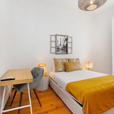 Whome Modern Luxury In Lisbon's Historic Center Lägenhet