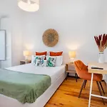 Whome Modern Luxury In Lisbon's Historic Center Lägenhet